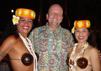 Hawaiian Dancer with one HAPPY Al The Only